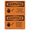 Signmission OSHA Warning Sign, 3.5" Height, 5" Width, Electrical Hazard Do Not Touch Bilingual, Landscape OS-WS-D-35-L-12586 - alternate 1